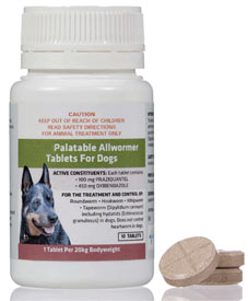 pig dog supplies wormer